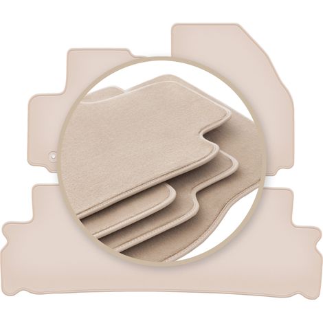 Tapis beiges PREMIUM pour : Ford S-MAX MK1 monospace 2006-2012 (1/5)