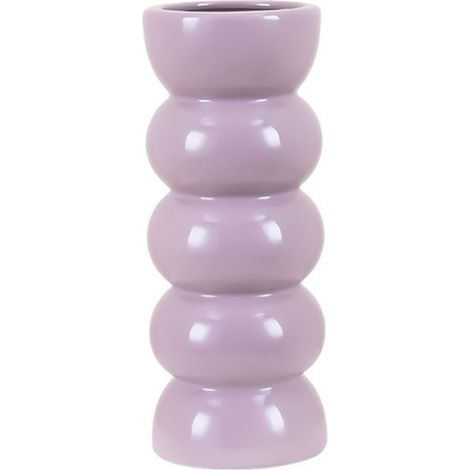 Vase en céramique pour hydroponie - Modèle petite violette - Lot de 1 - Haute valeur pour arrangement floral (1/5)