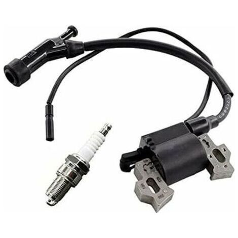 Set including ignition coil and spark plug for the Berlan BSTE3000 2800 W / 6.5 HP generator and the Scheppach SG3000. (1/5)