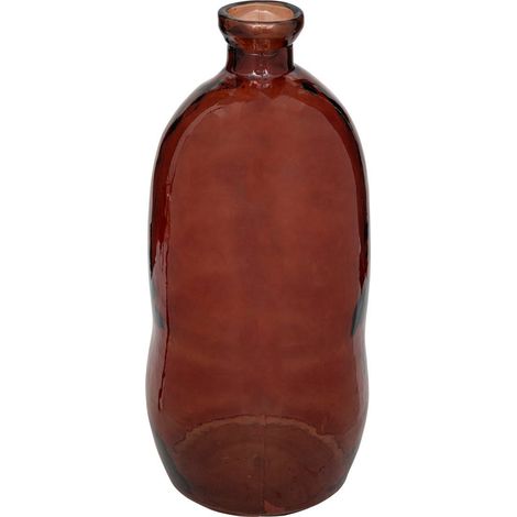 Vase Flasche Uly Recyclingglas - H.73 cm