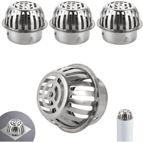 [JAMAIS UTILISÉ] 4 Pièces Protège Gouttière, Robustes et Faciles à Utiliser, Crapaudine de Gouttière, Évite le Blocage des Tuyaux, Grille Gouttière Anti Feuilles, pour Filtrer et Bloquer les Feuilles (1/4)