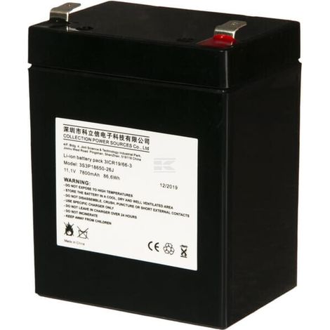 Battery pack 7.8Ah/11.1V Li-ion SOLO 15148