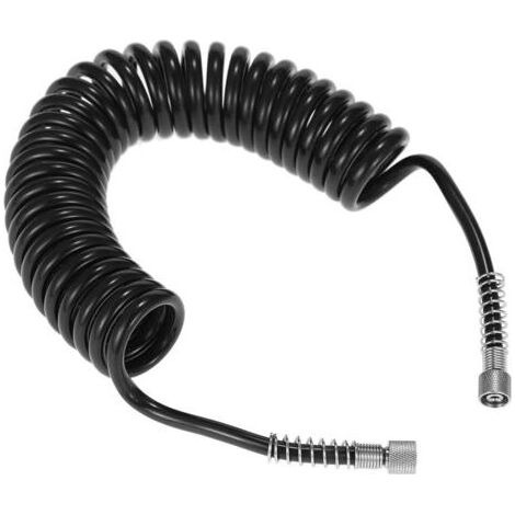 Tuyau d'air professionnel pour aérographe, bobine à ressort en PU, avec norme 1/8 (1/5)