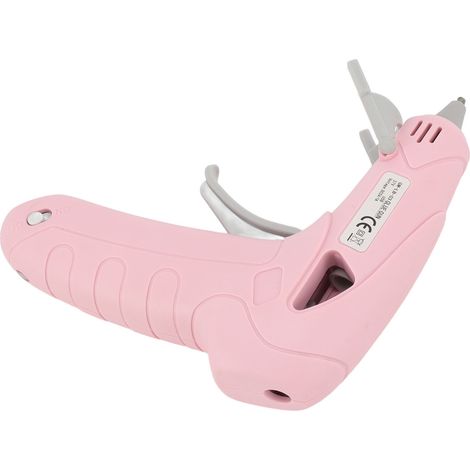 Kabelloses Heißklebegerät, handliches, elektrisches, USB-aufladbares Anti-Tropf-Klebegerät für Kunsthandwerk, Rosa (1/5)