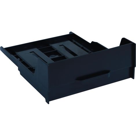 Cassette nue extractible obturatrice pour panneau droit compatible avec connecteurs RJ 45 HD Jack LEGRAND 033685 (1/2)