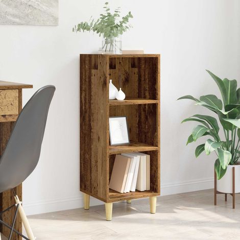 vidaXL Buffet Bois ancien 34,5 x 32,5 x 90 cm Bois d'ingénierie (1/5)