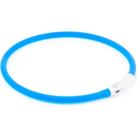 Ancol Rechargeable Flashing Band Blue 58cm - 305801 (1/5)