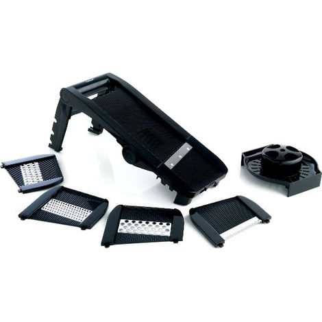 Mastrad Mandolina Pro nera multifunzione cucina
