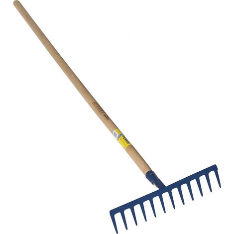 OUTILS PERRIN Râteau forgé 14 dents droites manche 1,65 m (1/2)
