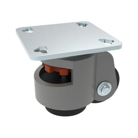 Roulette industrielle RS PRO, Diam 62mm, 500kg ( Prix pour 1 )