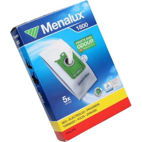 Ersatzteil - Staubsaugerbeutel 5 er Pack -  - TORNADO, ELECTROLUX, PHILIPS, ZANUSSI, AEG, HOOVER, PROGRESS, VOLTA