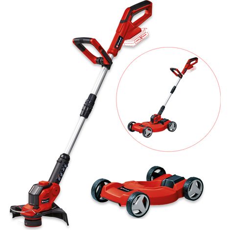 Einhell 18v Cordless 3 in 1 Mower & Strimmer Deck 28cm GE-CT 18/28 Li TC-Solo (1/5)