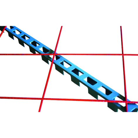 Cale d'armature horizontale longueur 2 mètres hauteur 30 mm en botte de 100 ml - TAMGROUP