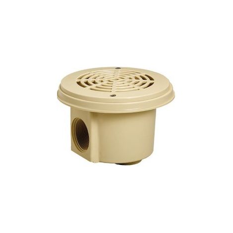 Bonde de fond piscine béton et liner cofies hayward - sable (1/5)