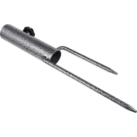 Estaca para sombrilla de suelo, soporte para sombrilla de suelo, metal, soporte para sombrilla de suelo, soporte para sombrilla de playa - Ø 35 mm (1/5)