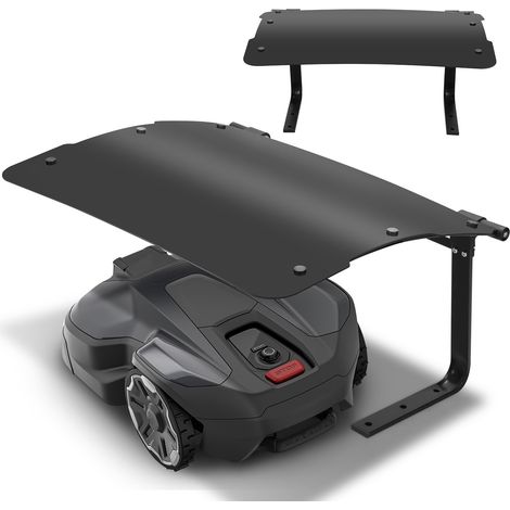 Wolketon Garage per tosaerba Robot tosaerba Tetto pieghevole Copertura Premium Attrezzi da giardinaggio professionali