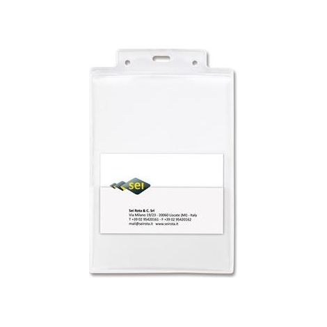 SEI Rota 31821700 insignia/pase Portaetiquetas PVC