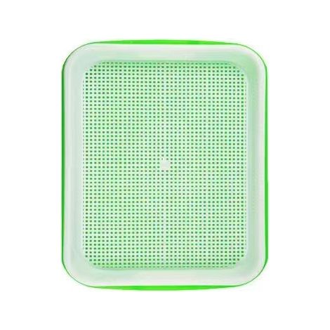 1 Pièces Plateaux de Germination de Graines avec Couvercle, 32 CM Germoir pour Graines à Germer Pots Kit avec 12 Papiers de Plantation, Plateau de Germination pour Pousses Graine (1/4)