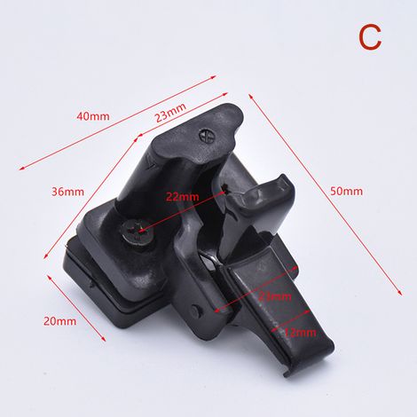 Staffa di bloccaggio a pressione per finestrino della porta dell'escavatore, morsetto da 40 mm per auto - AquaForge (1/5)