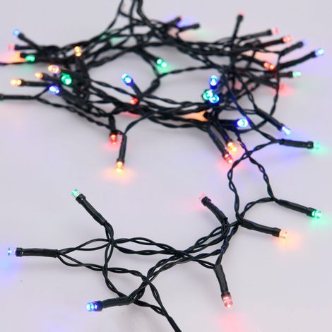 Ghirlanda LED Solare per Esterni RGB Kentia 50LEDS 7m RGB (1/4)