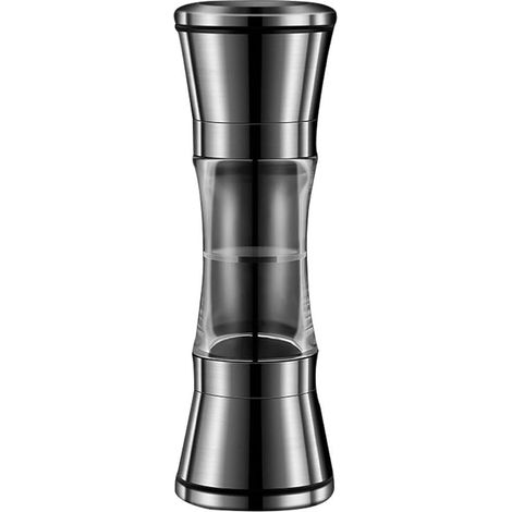Moulin à poivre manuel, inox, double tête (1/5)