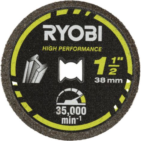 RYOBI Disque à tronçonner haute performance - RAR303 - Pour la découpe du métal - 38mm