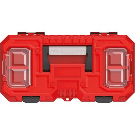Boîte à outils Titan Plus50 - Noir/Rouge - Organisateur pratique - 25L de capacité (1/5)