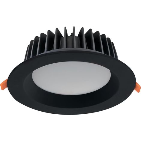 Spot encastré plafond noir Kanlux LED 40W 4000K IP44 (1/2)
