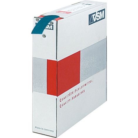 VSM Schleifgewebe-Sparrolle (A) blau KK 24, 40 mm x 50 m, Körnung: 40 (1/2)