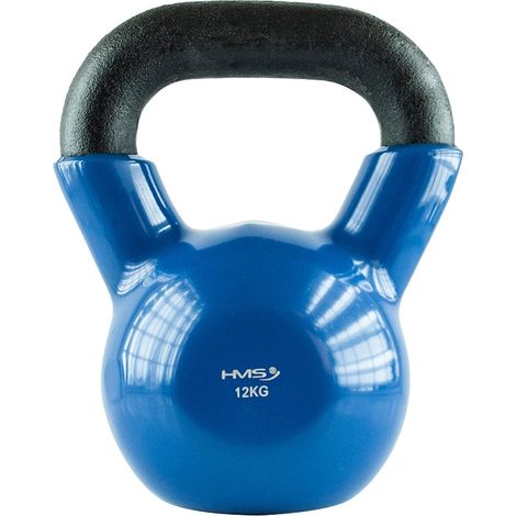 Kettlebell in ghisa da 12 kg - Blu (1/5)
