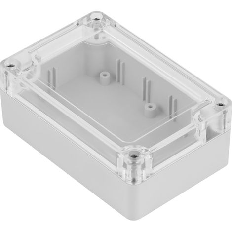 Boîtier RS PRO en ABS, polycarbonate, 105 x 70 x 40mm, Gris IP68 ( Prix pour 1 ) (1/3)