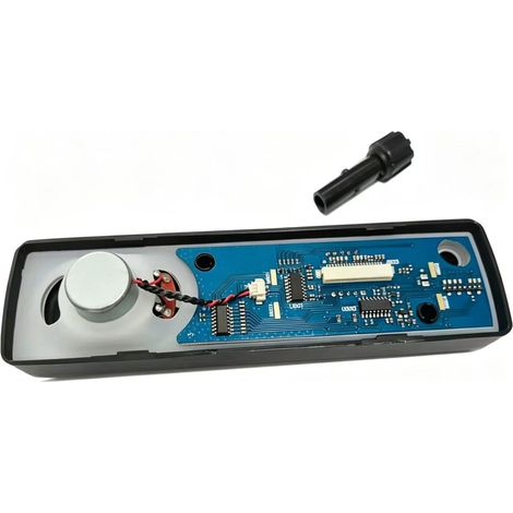 Top-tier housing with LCD display and electronic components for the GM3188 control head (1/3)