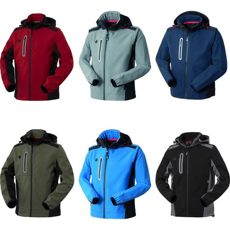 Chaqueta de trabajo Rossini Smarty softshell - XL - Gris