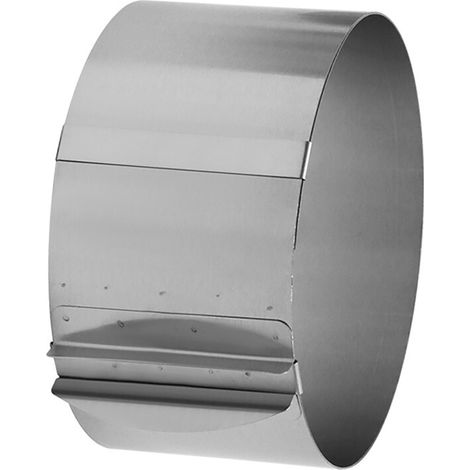 Anillos de cocina circulares de acero inoxidable, anillos de 10 cm.