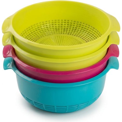 Set 4 Scolapasta Daily 23 cm HEMAX - Colini e Colatutto da Cucina Assortito 1 (1/4)