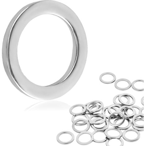 Rondelles pour Gonds de Porte, Inox Rondelles Metal, M10 Plate, 30 Pièces (1/5)