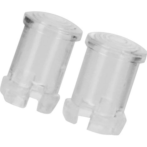 LED-Lampenkappen, transparente Nylon-Lampenfassungsabdeckungen, 100 Stück, 5 mm Schutzkappen für LED-Lampen (1/5)