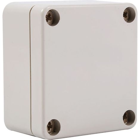 Boîte De Jonction Étanche - ABS Ignifuge - Pour Installation Électrique Intérieure Et Extérieure - 63 X 57 X 35 Mm - 1 Pièce (1/5)