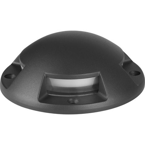 Forlight Up - Foco LED de Superfície para Señalizar Caminos y Senderos. Lámpara para Jardín Impermeable IP65 con LED 7.4W y 106lm Luz Cálida 3000K. Color Gris Urbano (1/5)