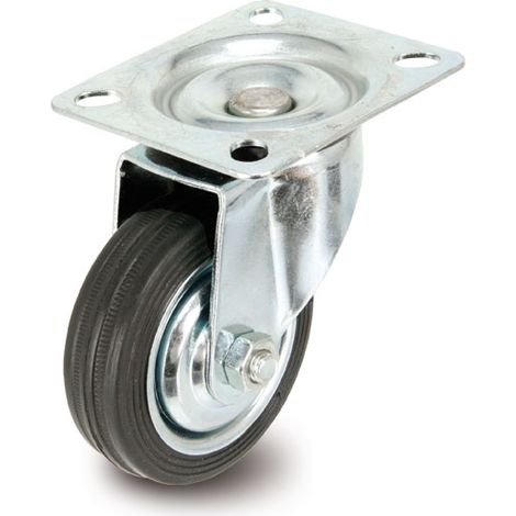 WHEELTECH Laufrolle, Ø 75 mm, Kugelkranz