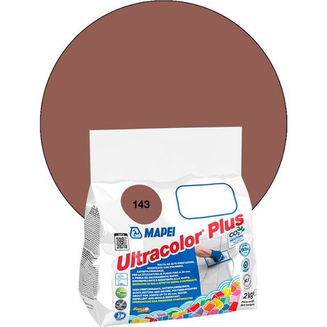 Joint de carrelage ULTRACOLOR PLUS MAPEI 2 Kg - 143 Terre cuite (1/5)