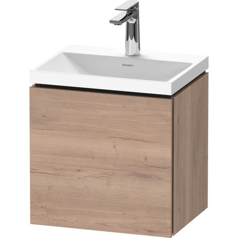 Duravit L-Cube c-shaped Ensemble suspendu, 1 porte, charnière à