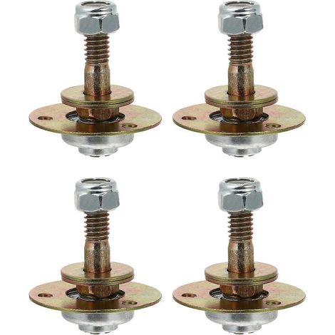 Lot de 4 vis de fixation pour chaises de bureau et de gaming, accessoires mécaniques et accessoires de montage pour meubles. (1/5)