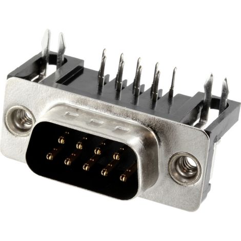 Connfly DS1037-09MNBKT7-0CC Embase SUB-D mâle Nombre de pôles: 9 pin à souder 1 pc(s) Tray C877282 (1/2)