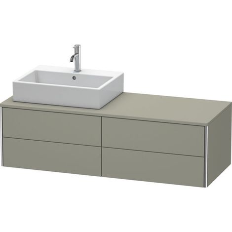 Mueble de pared Duravit XSquare 140.0 x 54.8 cm, 4 cajones, (1/2)