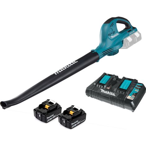 Makita DUB361PG2 Twin 18V (36V) Cordless Blower Kit - 2x 6Ah Batteries & Twin Port Charger (DC18RD) (1/5)