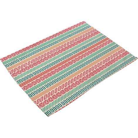 Tapis De Table Antidérapant Imprimé National Isolant Thermique Pour Assiettes Et Bols Usage Quotidien Lot De 1 (1/2)