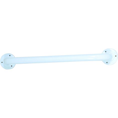 Stange Heben aus Stahl 30cm Weiß - M S V