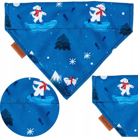 Bandana Bandana per CANE per l'inverno 15x10x8,5 cm XS CANE PICCOLO Ucraina (1/5)