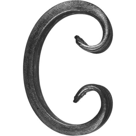 Volute en C 100X65 - DECO FER FORGE (1/5)